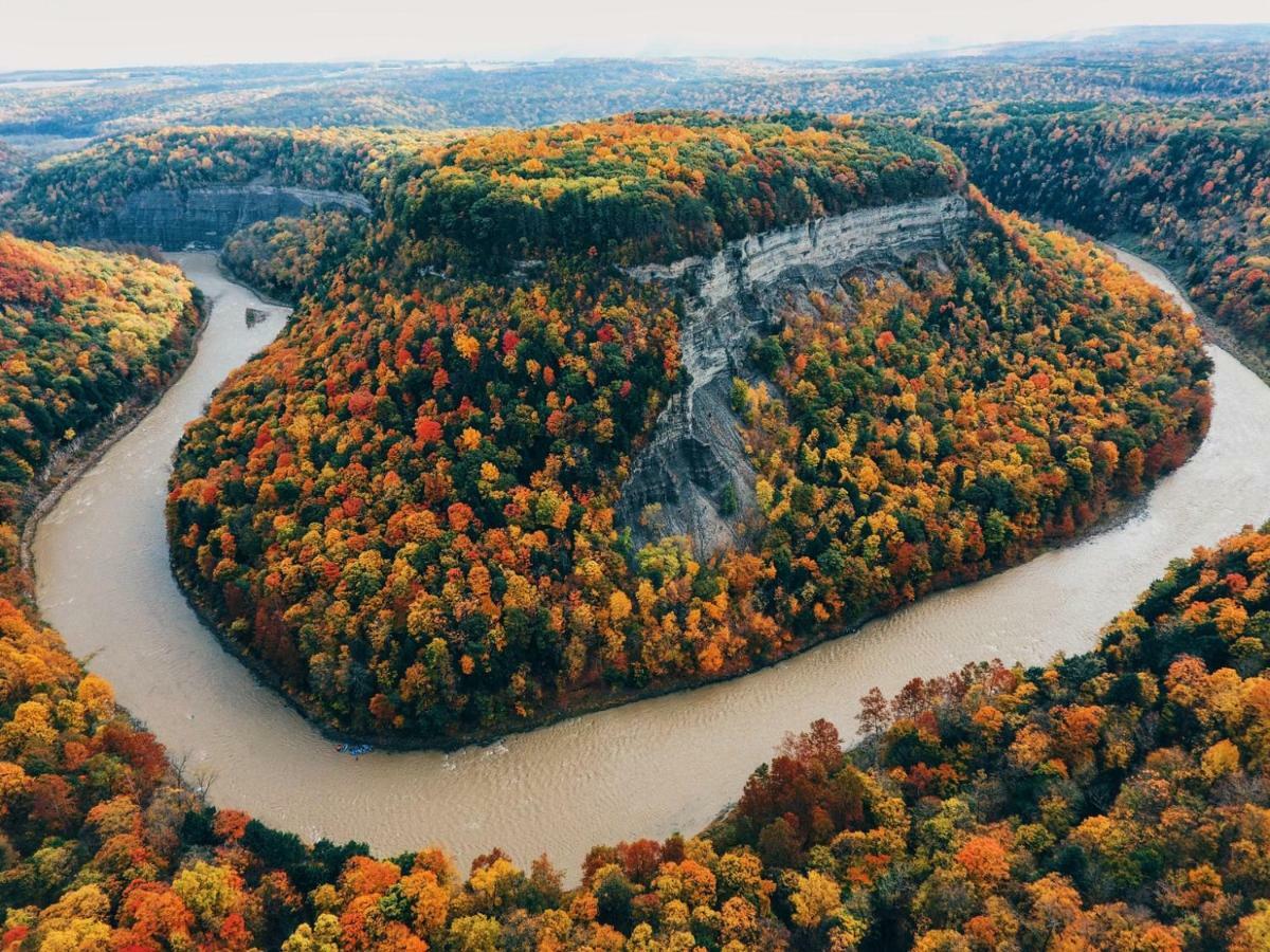 Letchworth Farm Otel Nunda Dış mekan fotoğraf